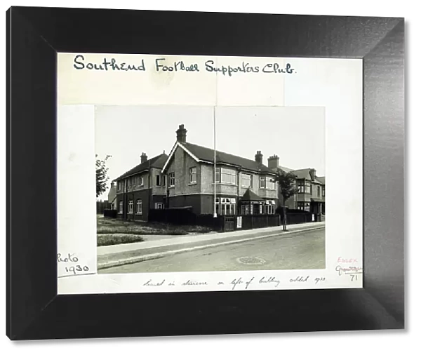 Photograph of Southend FC Supporters Club, Southend, Essex
