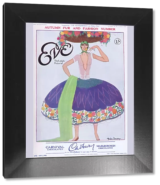 Front cover of Eve Magazine 19 October 1927 with