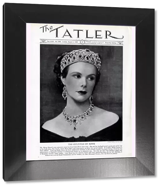Tatler cover, Countess of Rosse