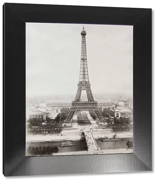 The Eiffel Tower, Paris, Fance, c. 1890 s