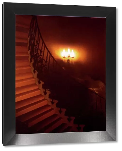 The Queens House Ghost on the Tulip Staircase. In 1966