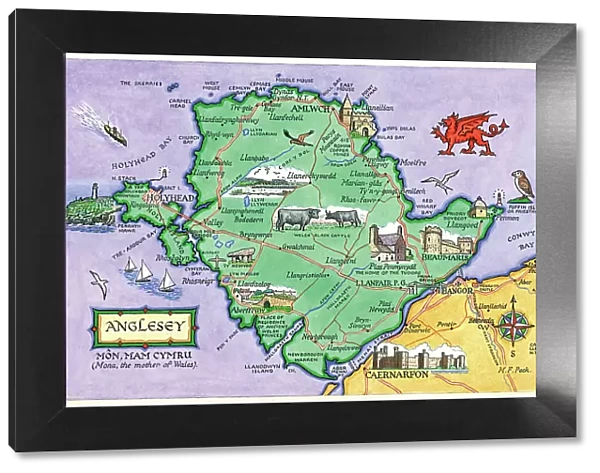Map - Anglesey