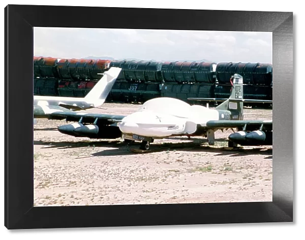 United States Air Force - Cessna OA-37B Dragonfly 73-1072 (MSN 43438), in storage awaiting disposal at Davis-Monthan Air Base. Date: circa 1996