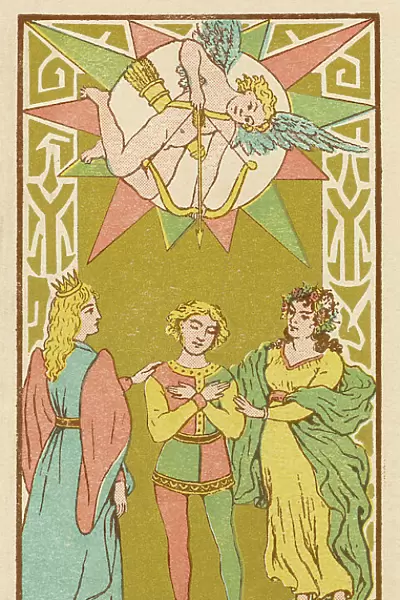 Tarot Card 6 - L'Amoureux (The Lover or Lovers)