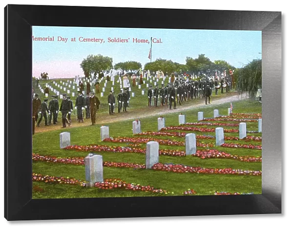 Memorial Day, Soldiers Home Cemetery, California, USA