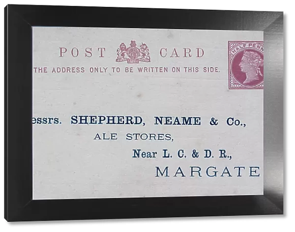 British smaller Inland Postcard
