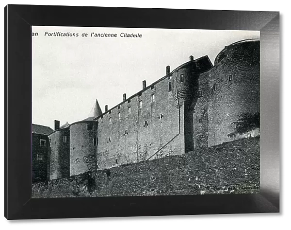 Fortified medieval castle at Sedan, Ardennes, France
