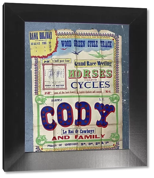 Poster, Samuel Cody and Family, Wood Green Cycle Track