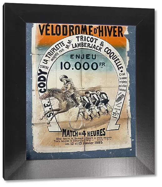 Poster, Samuel Cody, Velodrome d'Hiver, Paris