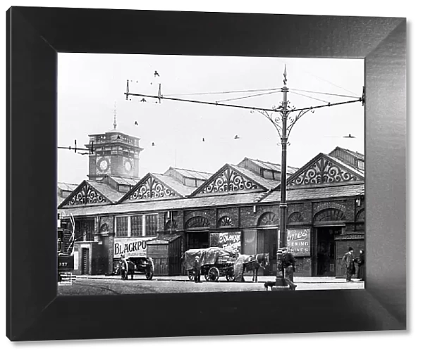 Market Hall, Ashton under Lyne early 1900's