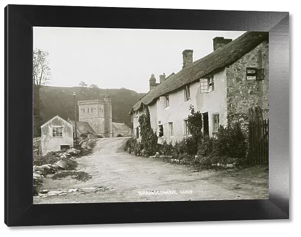 Branscombe, Devon - real photo postcard, unknown publisher