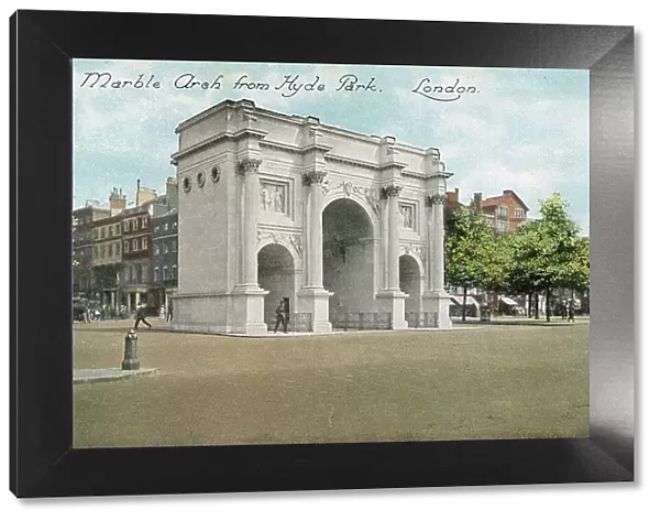 Marble Arch from Hyde Park, London