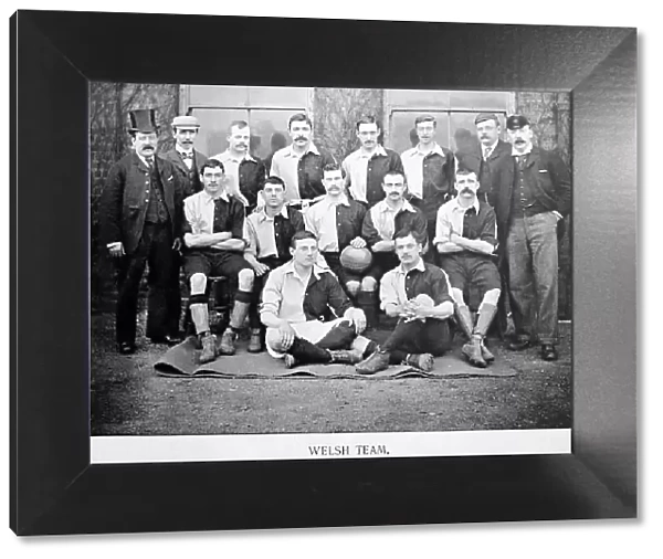 Welsh Football Team, 1895