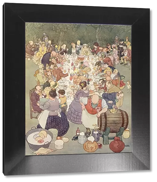 Wedding Feast by William Heath Robinson