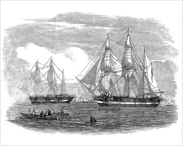 HMS Erebus and HMS Terror, 1845