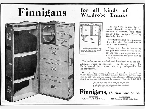 Finnigans wardrobe trunk
