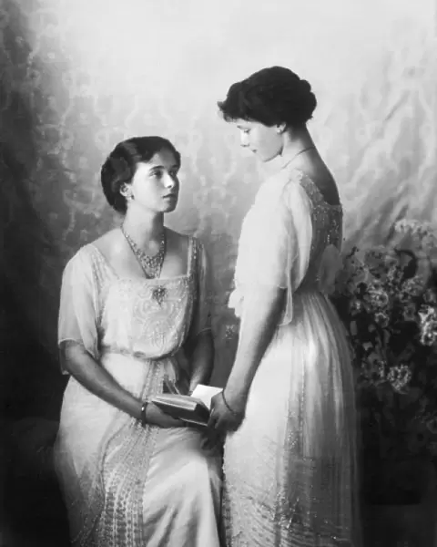 Grand Princess Olga and Tatiana Nikolaevna