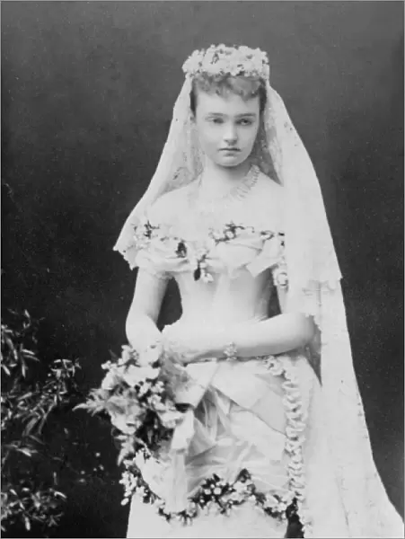 Duchess of Connaught on her wedding day