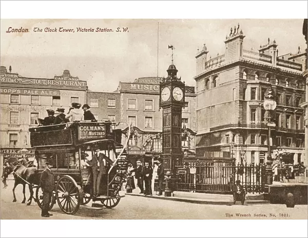 The Clock Tower, Victoria Station, Pimlico, London