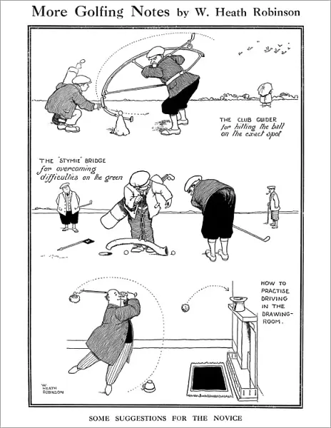 More Golfing Notes, by William Heath Robinson