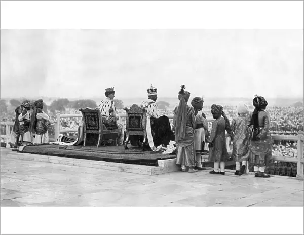 George V and Mary, Coronation Durbar, Delhi, India