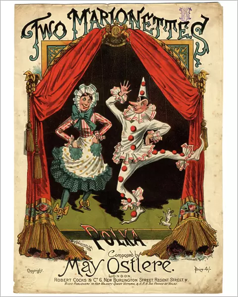Music cover for Two Marionettes Polka