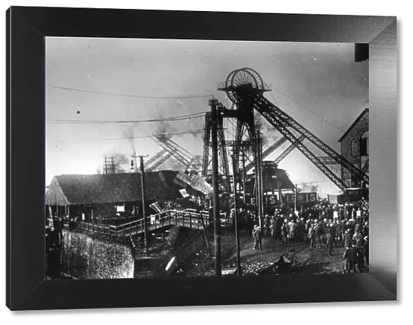 Senghenydd Colliery Disaster, Glamorgan, South Wales