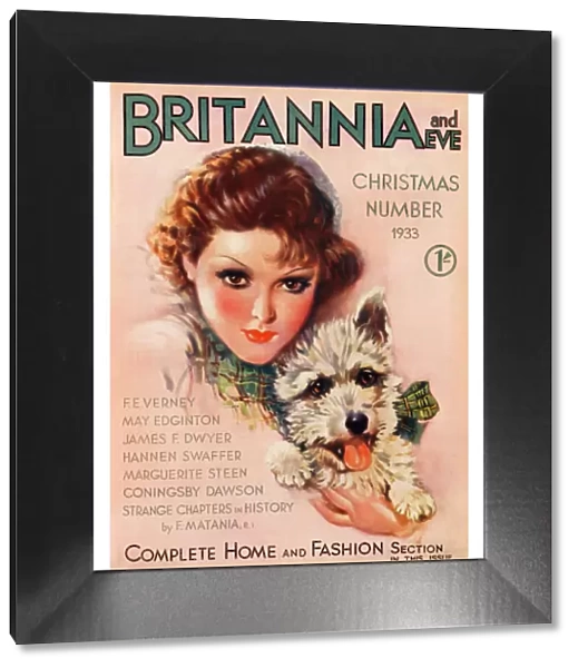 Britannia and Eve Christmas cover 1933