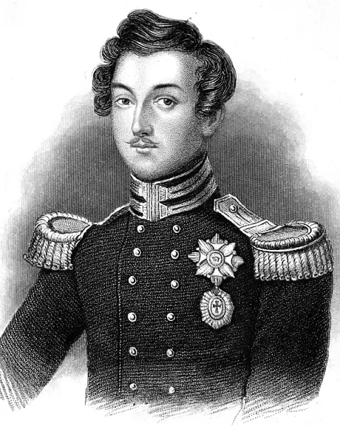 Portrait of Prince Albert as a young man