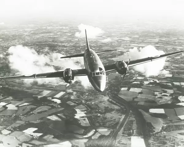 Varsity in flight, an assymetric engine flying test bed
