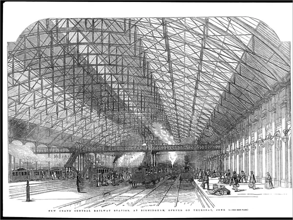 Interior, Birmingham Railway Station