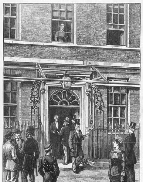 Gladstones illness, Downing Street, 1880