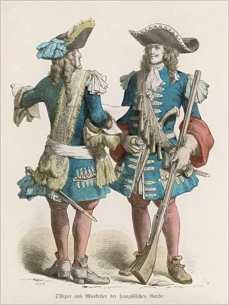 French soldiers 1690