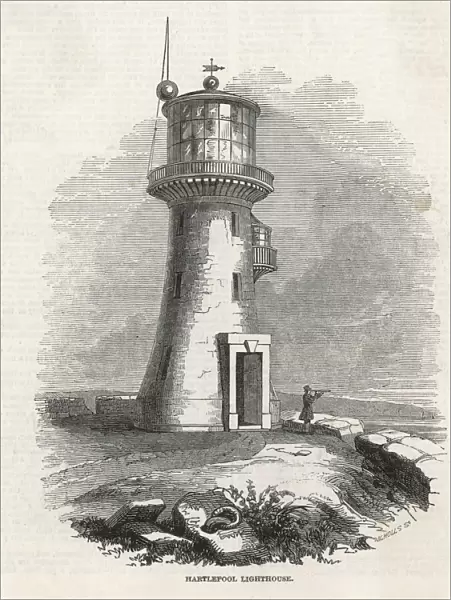 Old Hartlepool Lighthouse, north east England