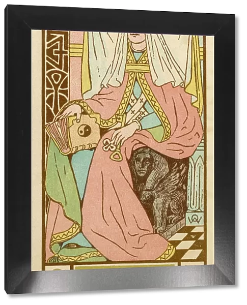 Tarot Card 2 - La Papesse (The Female Pope)