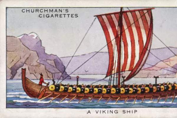 Viking Ships 9  /  10C Cig