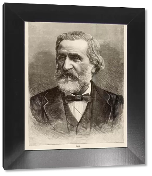 Giuseppe Verdi  /  Portrait