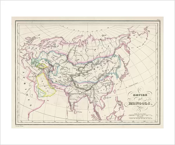 Map  /  Asia  /  Mongol Empire