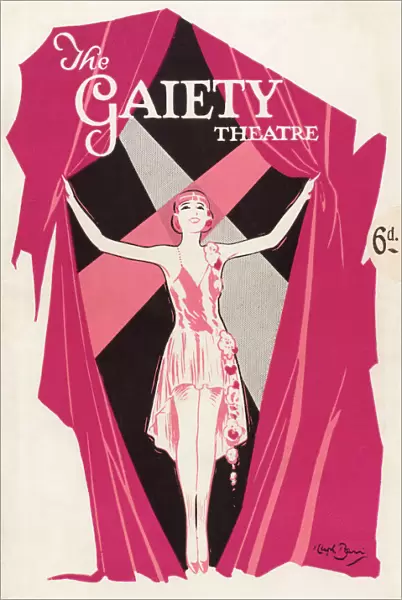 Programme cover for Love Lies, 1929