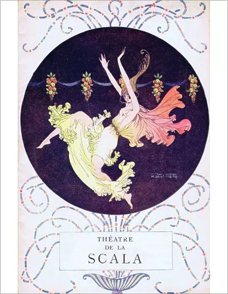 Programme cover for Theatre de la Scala, Paris, early 1920s