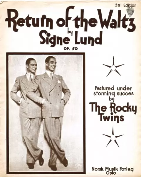 The Rocky Twins in smart suits