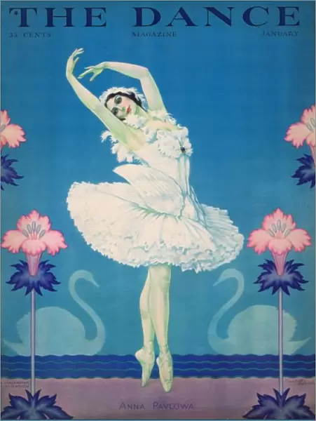 Cover of Dance magazine, January 1929