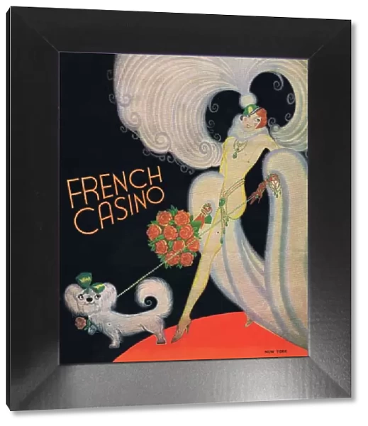 Menu card - French Casino, New York