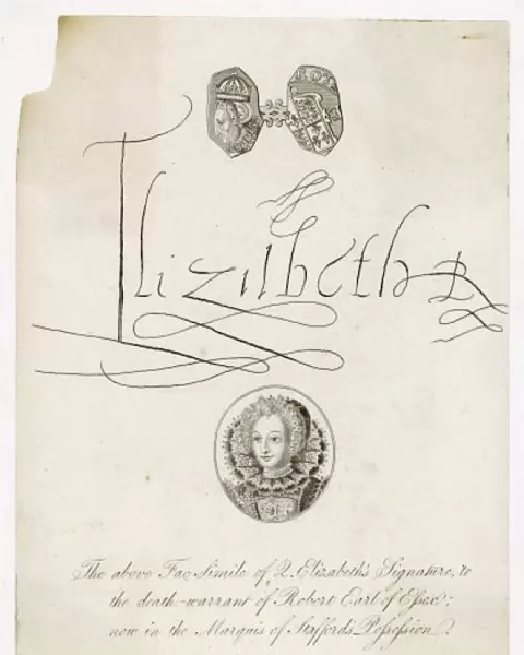 Elizabeth Is Signature