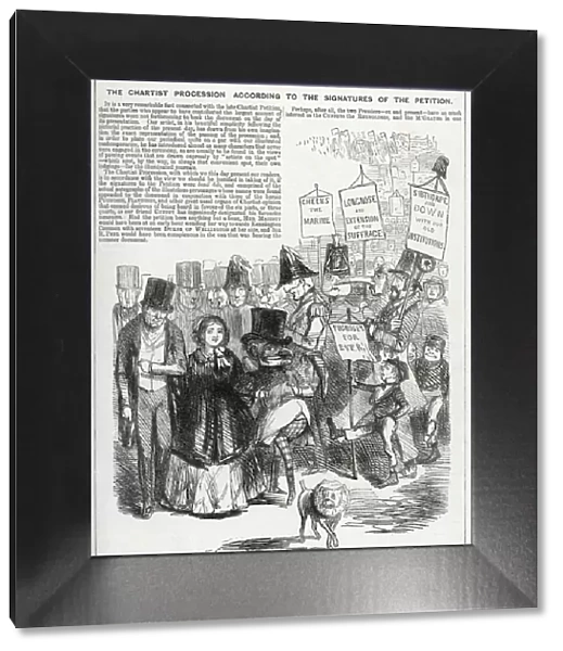 Uk  /  Chartism  /  Punch, 1848