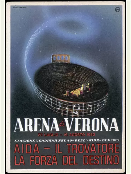 Advert  /  Verdi Opera 1953