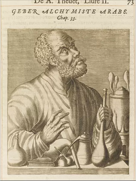 GEBER Either the Arabian alchemist of the 8th to 9th centuries or the 14th