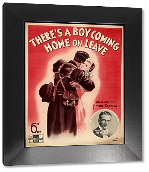 Boy home on Leave