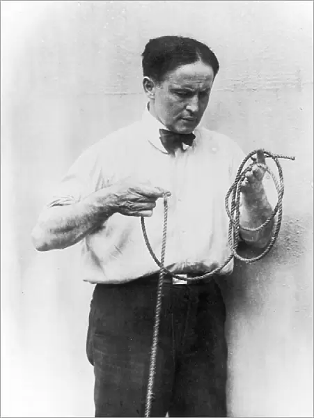 Houdini and Rope C1920