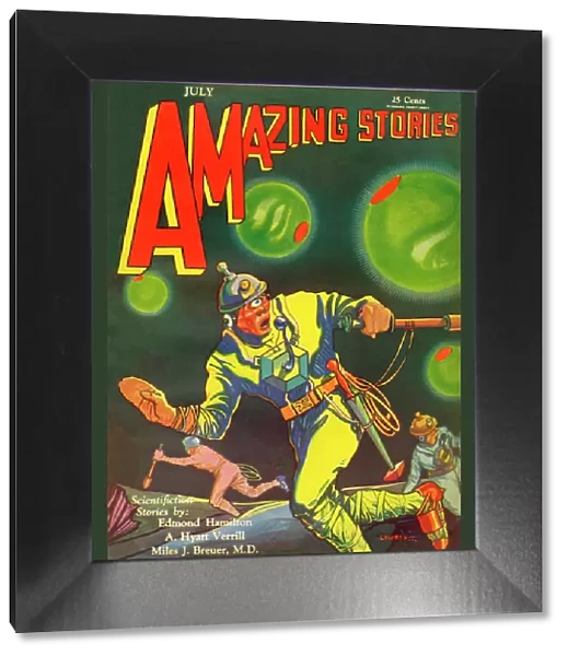 Amazing Stories Scifi magazine cover